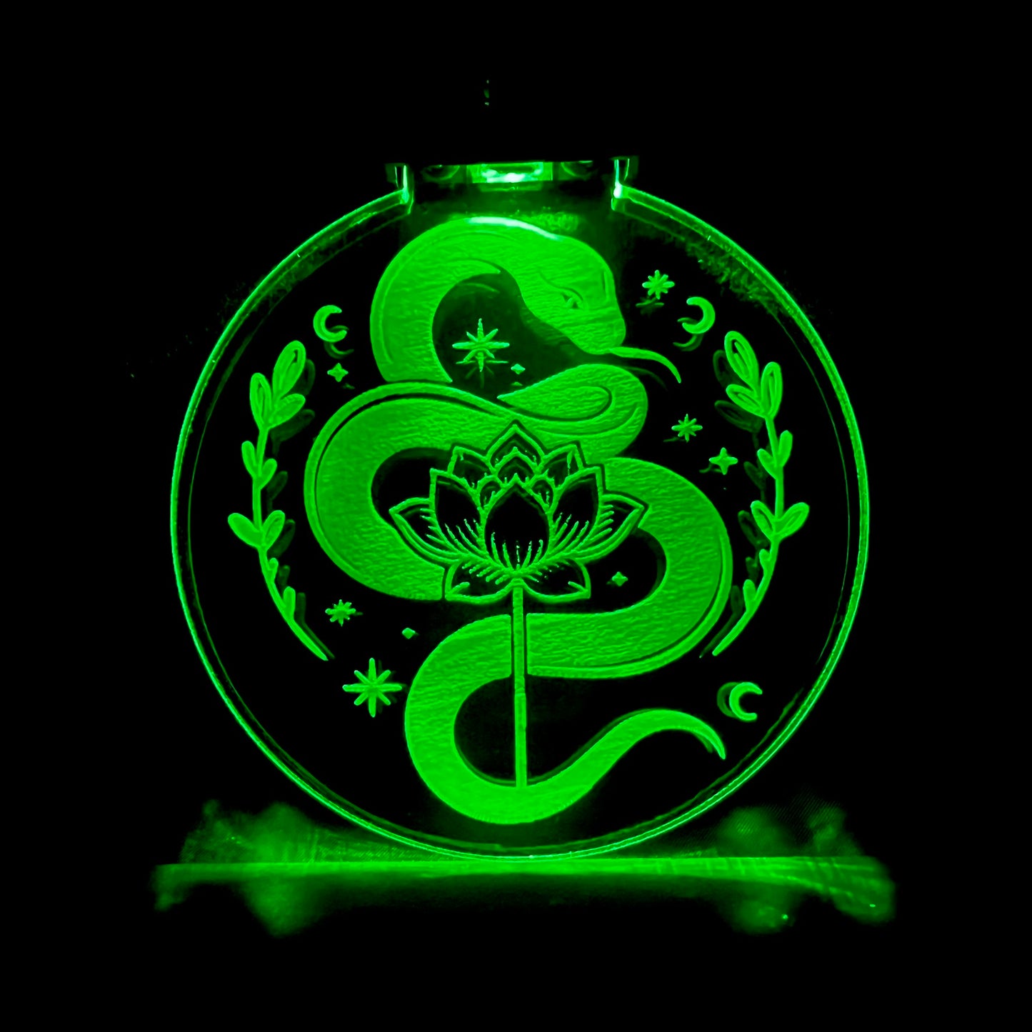 Snake Lotus Pendant