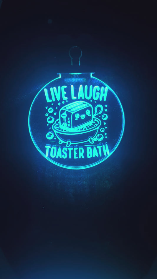 Live, Laugh, Toaster Bath